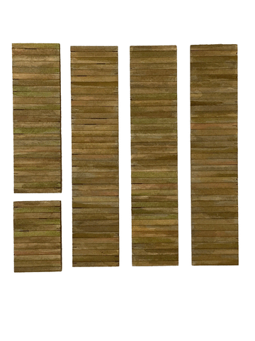 1:56 "Boardwalk" x 5 strips (approx 23.5")