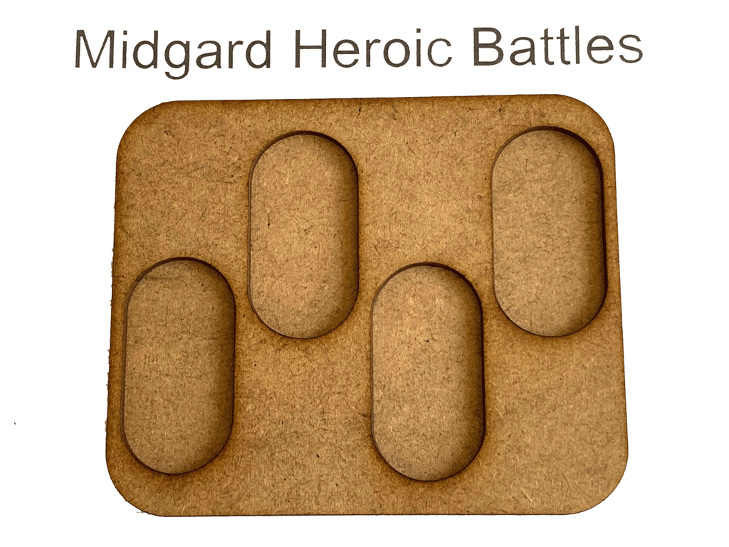 Midgard Light 4 Horse Movement Tray (25mm pill bases)