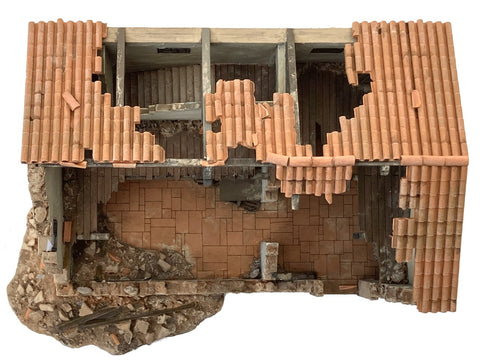 28mm 1:56 "Pantile Ruin C"