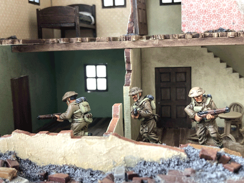 28mm 1:56 "Ruined House 5"