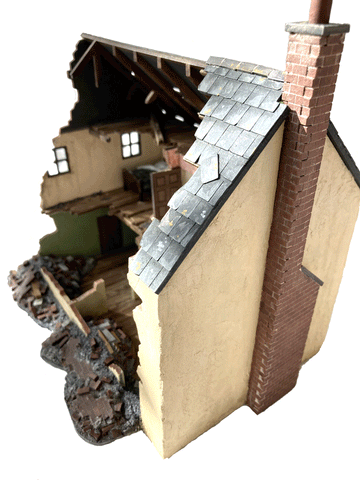 28mm 1:56 "Ruined House 5"