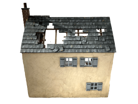 28mm 1:56 "Ruined House 5"