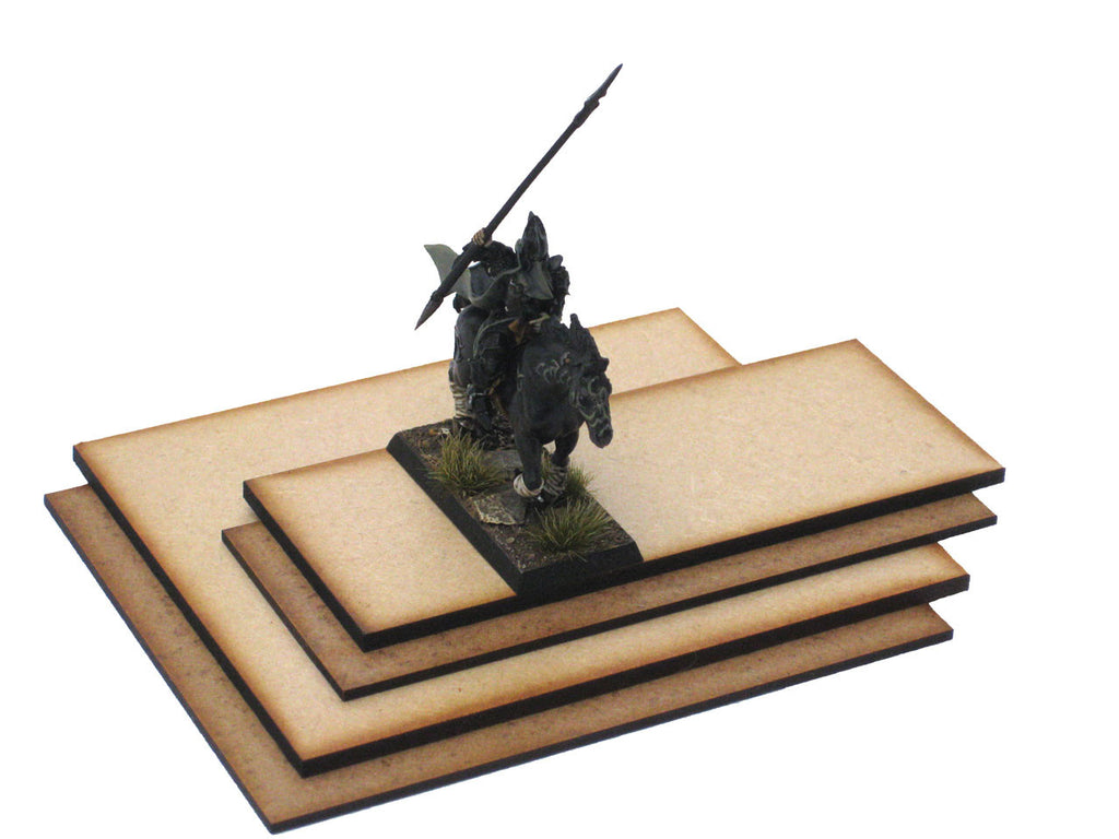 Multi Base 125mm x 50mm x 3mm (Cavalry Troop)